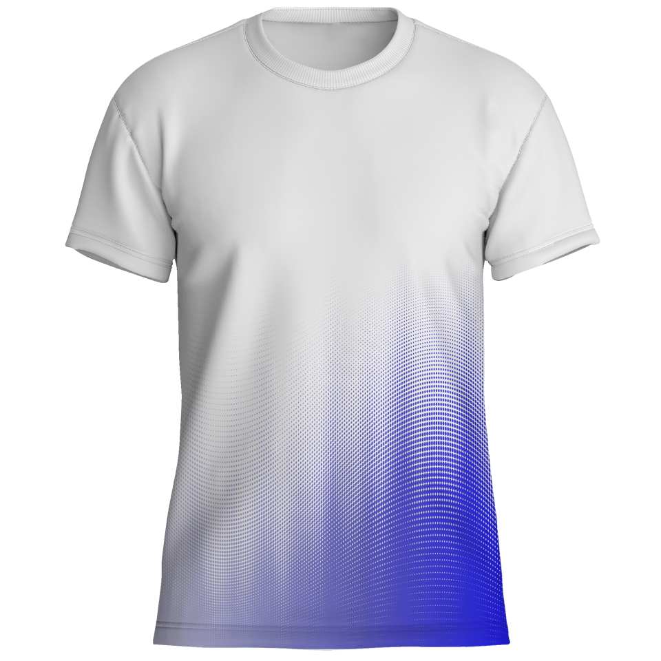 Camiseta multideporte sublimada modelo ondas