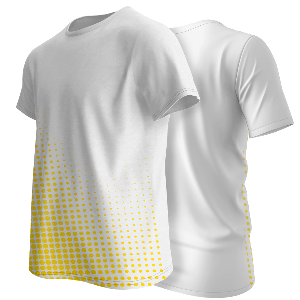 Camiseta multideporte sublimada modelo puntos