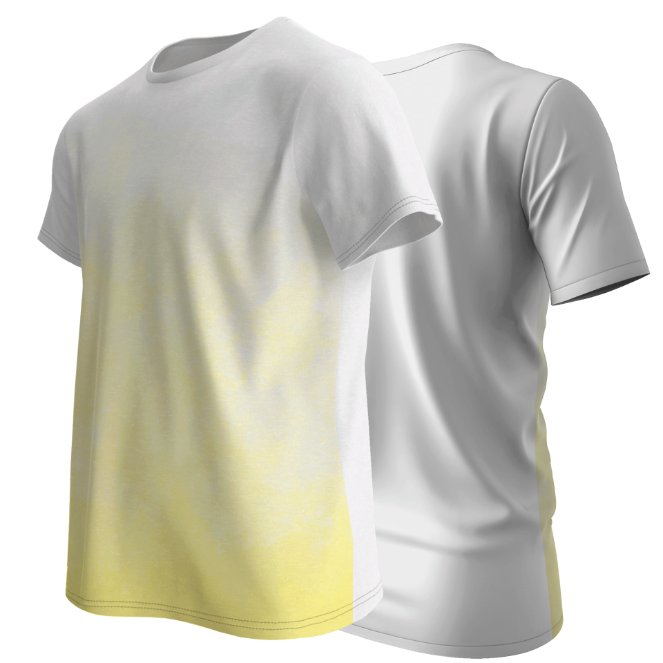 Camiseta multideporte sublimada modelo degradado
