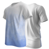 Camiseta multideporte sublimada modelo degradado
