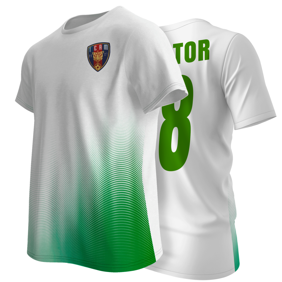 Camiseta multideporte sublimada ondas personalizable en 3 zonas