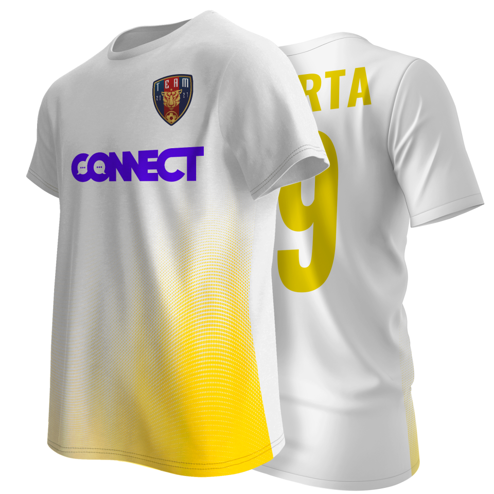 Camiseta multideporte sublimada ondas personalizable en 4 zonas