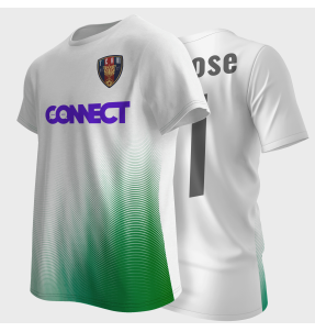 Camiseta multideporte sublimada ondas personalizable en 4 zonas