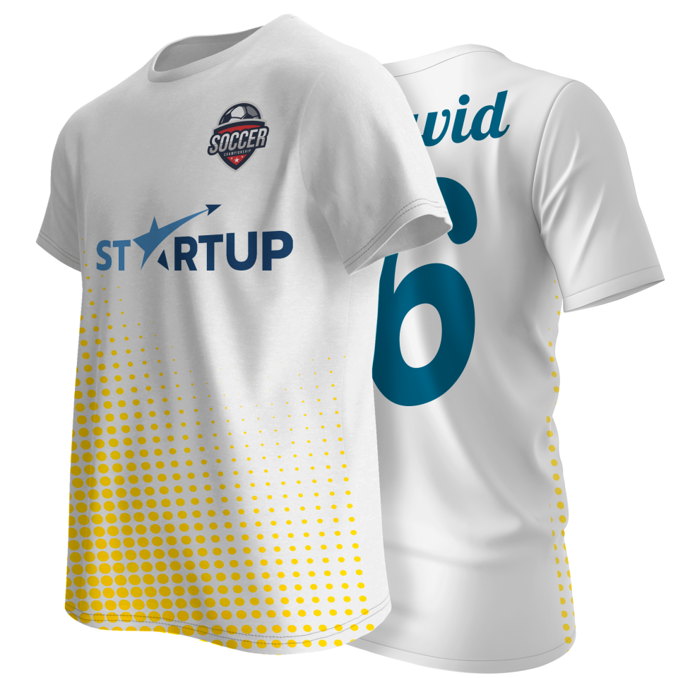 Camiseta multideporte sublimada puntos personalizable en 4 zonas