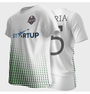 Camiseta multideporte sublimada puntos personalizable en 4 zonas