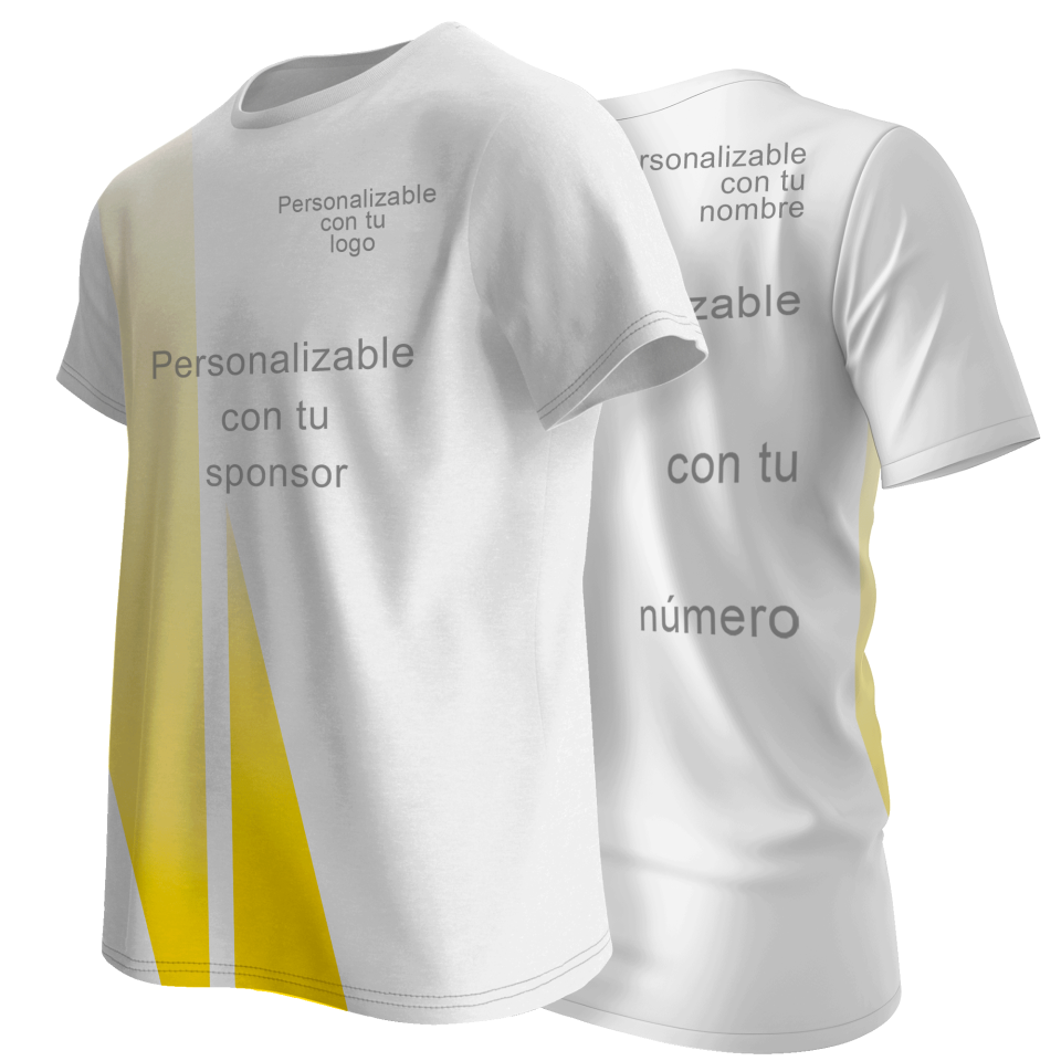 Camiseta multideporte sublimada picos personalizable en 4 zonas
