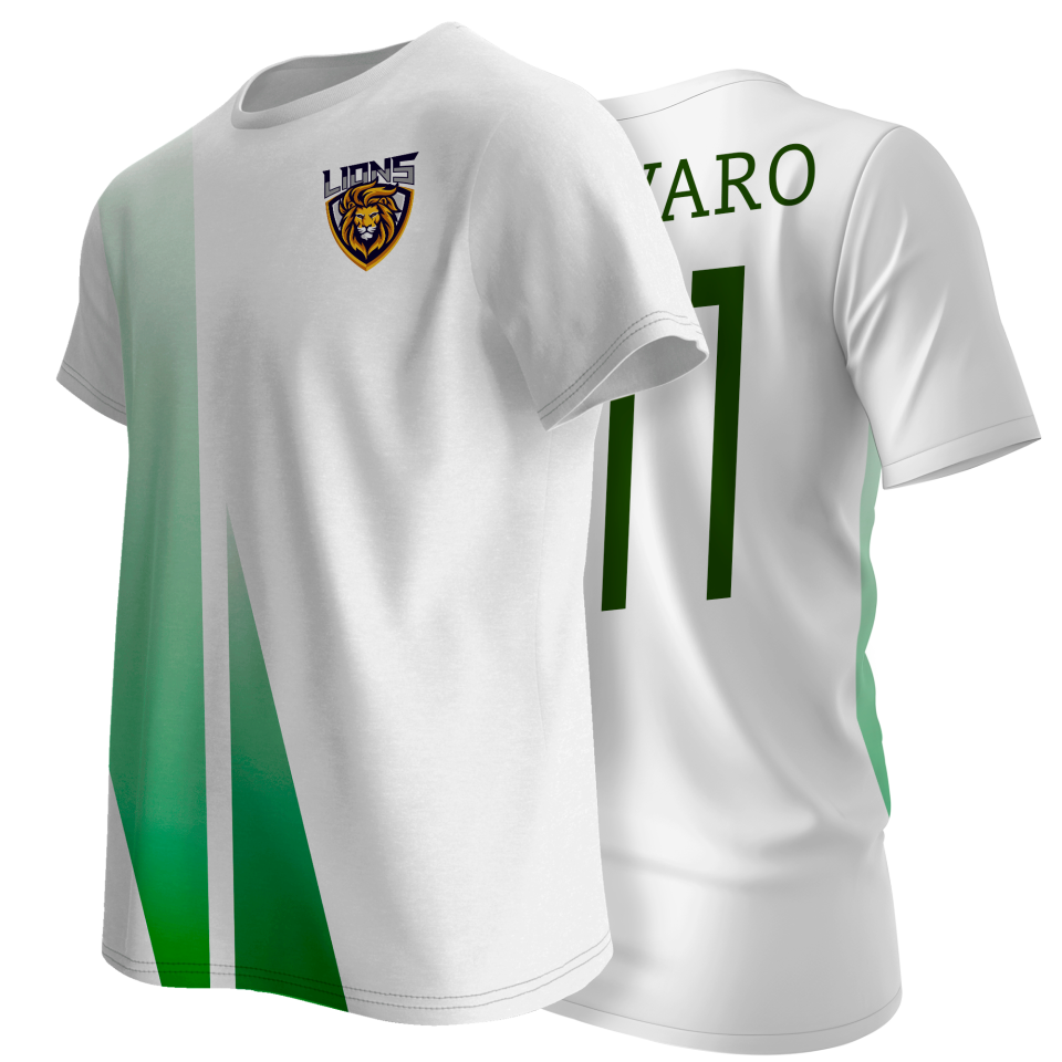 Camiseta multideporte sublimada picos personalizable en 3 zonas