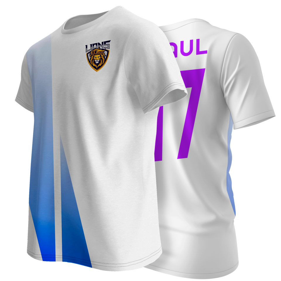 Camiseta multideporte sublimada picos personalizable en 3 zonas