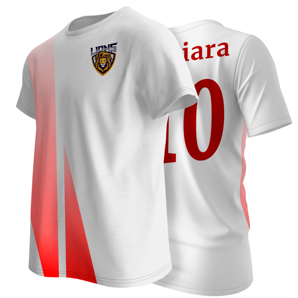 Camiseta multideporte sublimada picos personalizable en 3 zonas