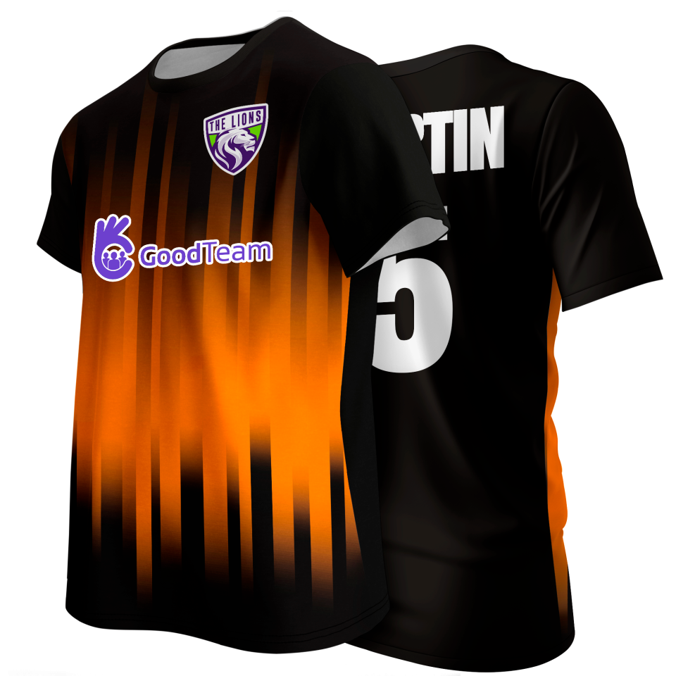 Camiseta multideporte sublimada Sídney personalizable en 4 zonas