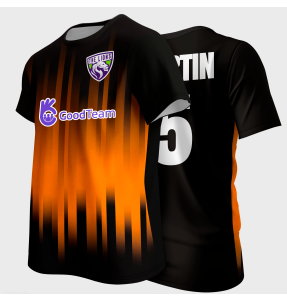 Camiseta multideporte sublimada Sídney personalizable en 4 zonas