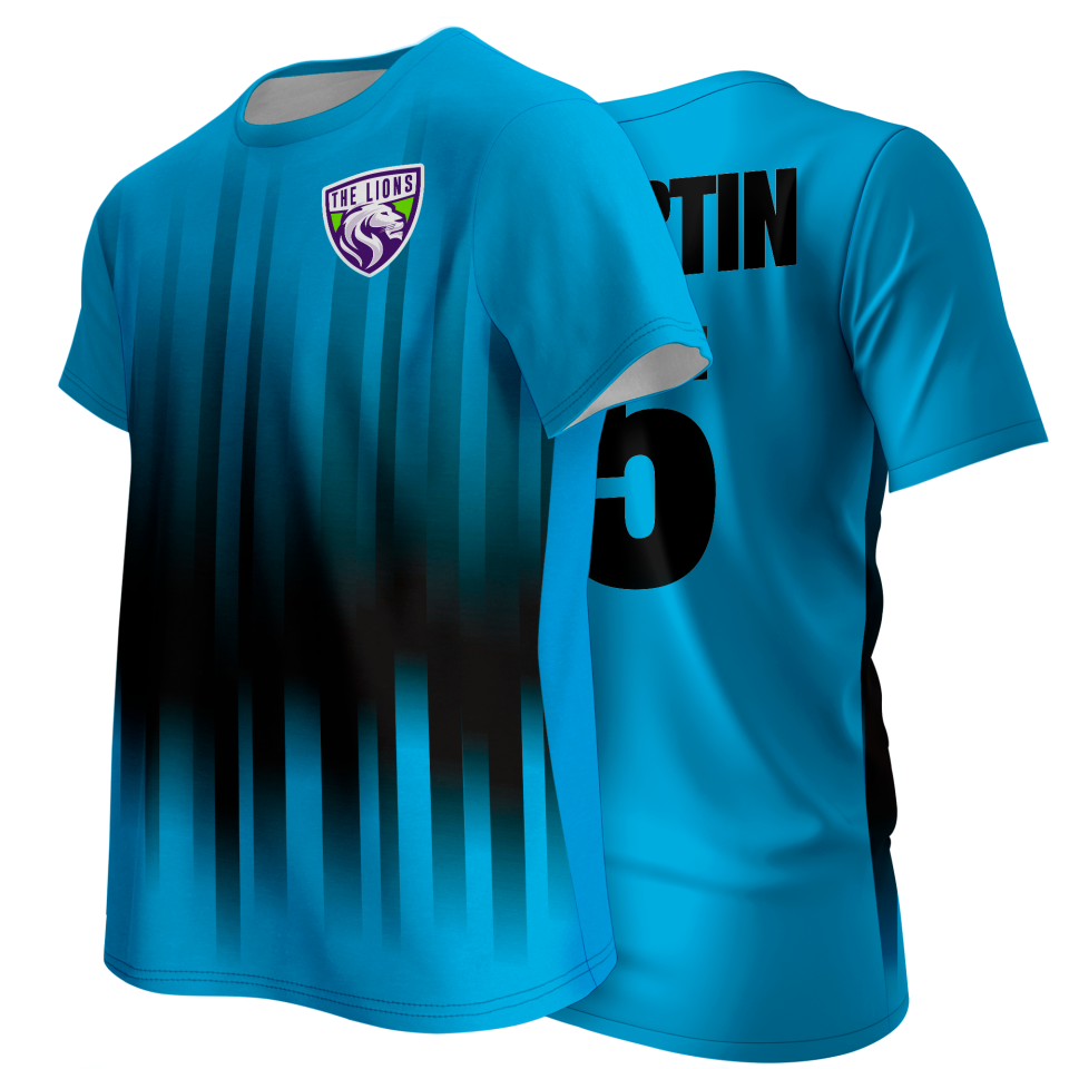 Camiseta multideporte sublimada Sídney personalizable 3 zonas