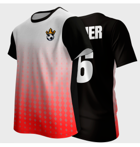 Camiseta multideporte sublimada Kioto personalizable en 3 zonas