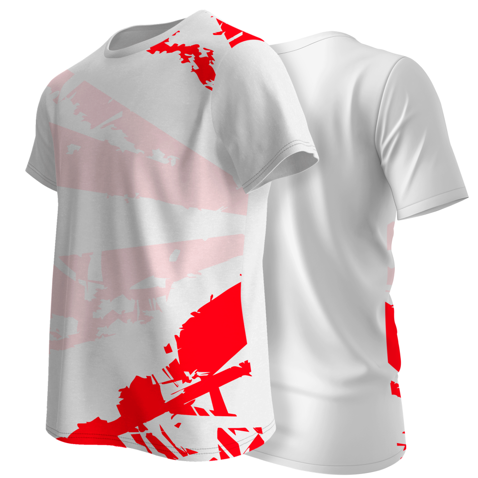 Camiseta multideporte sublimada Beijing personalizable en 4 zonas