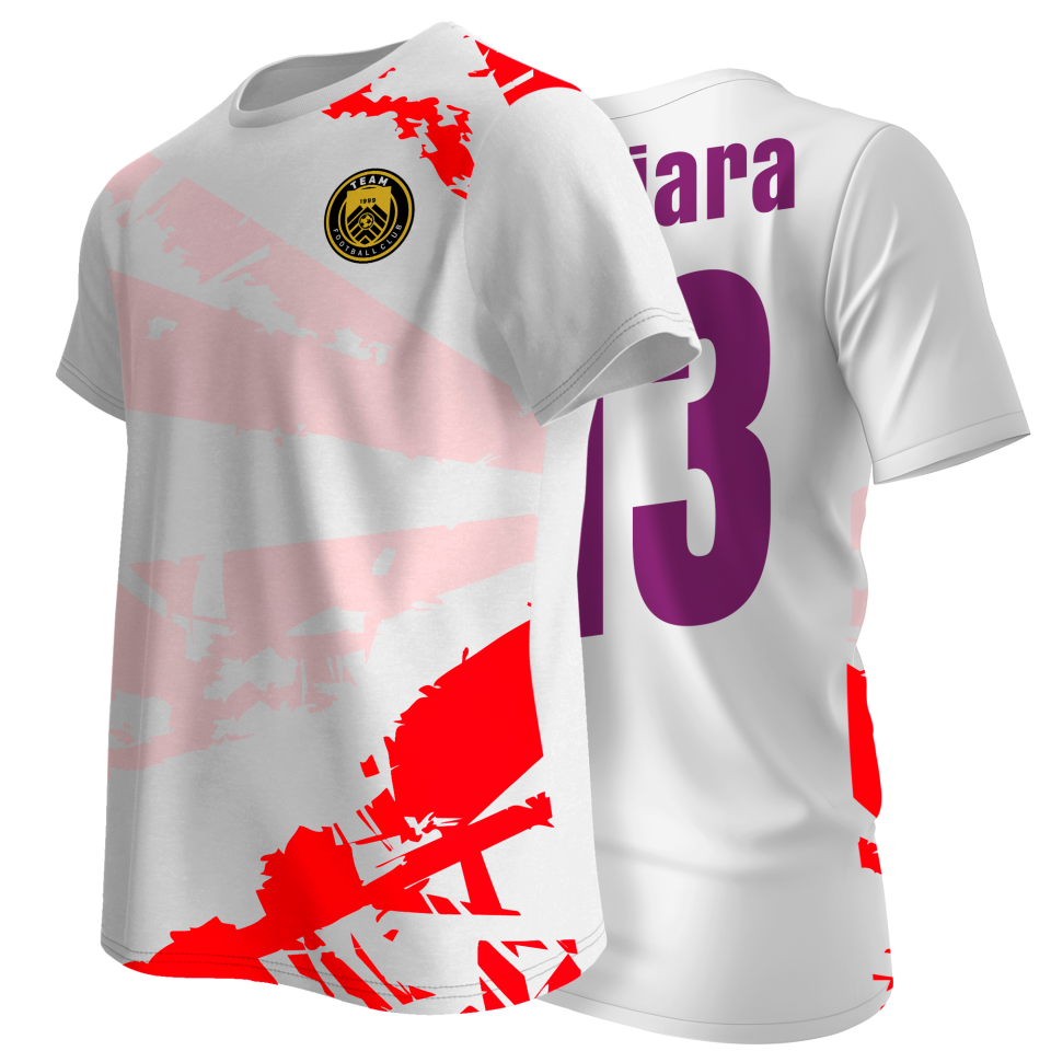 Camiseta multideporte sublimada Beijing personalizable en 3 zonas