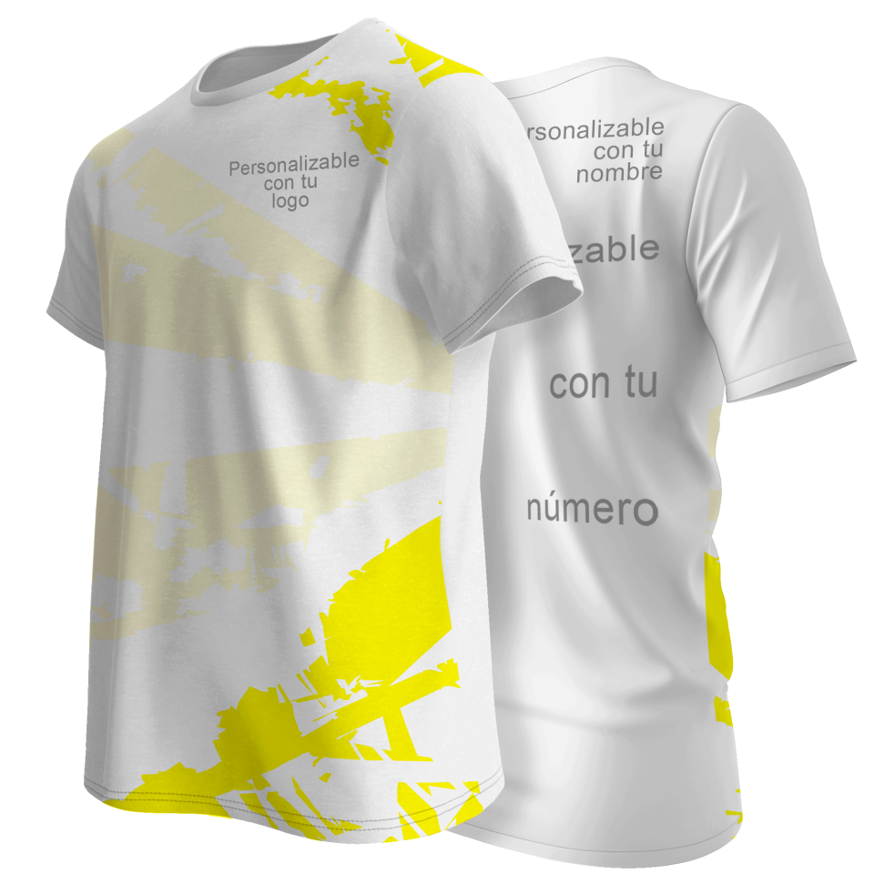 Camiseta multideporte sublimada Beijing personalizable en 3 zonas