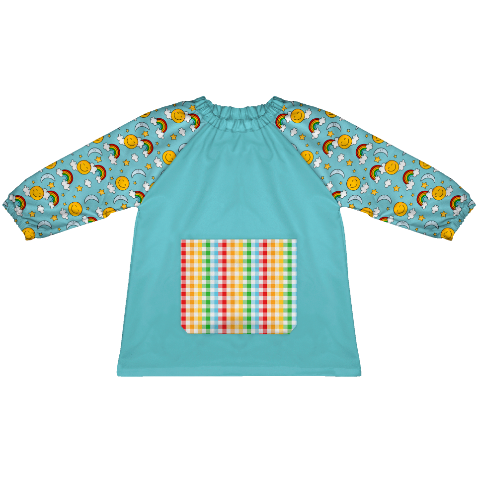 Bata Saco Arcoíris personalizada