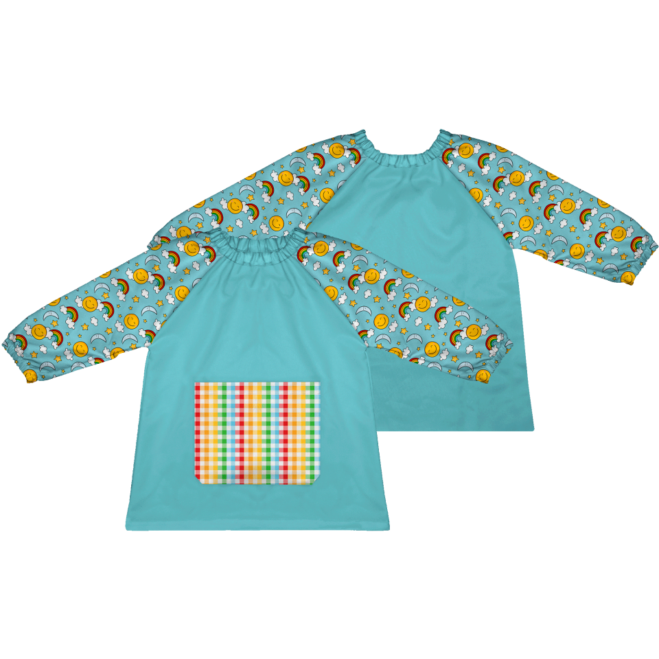 Bata Saco Arcoíris personalizada