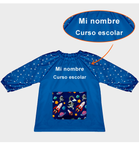 Bata Saco Espacio personalizada