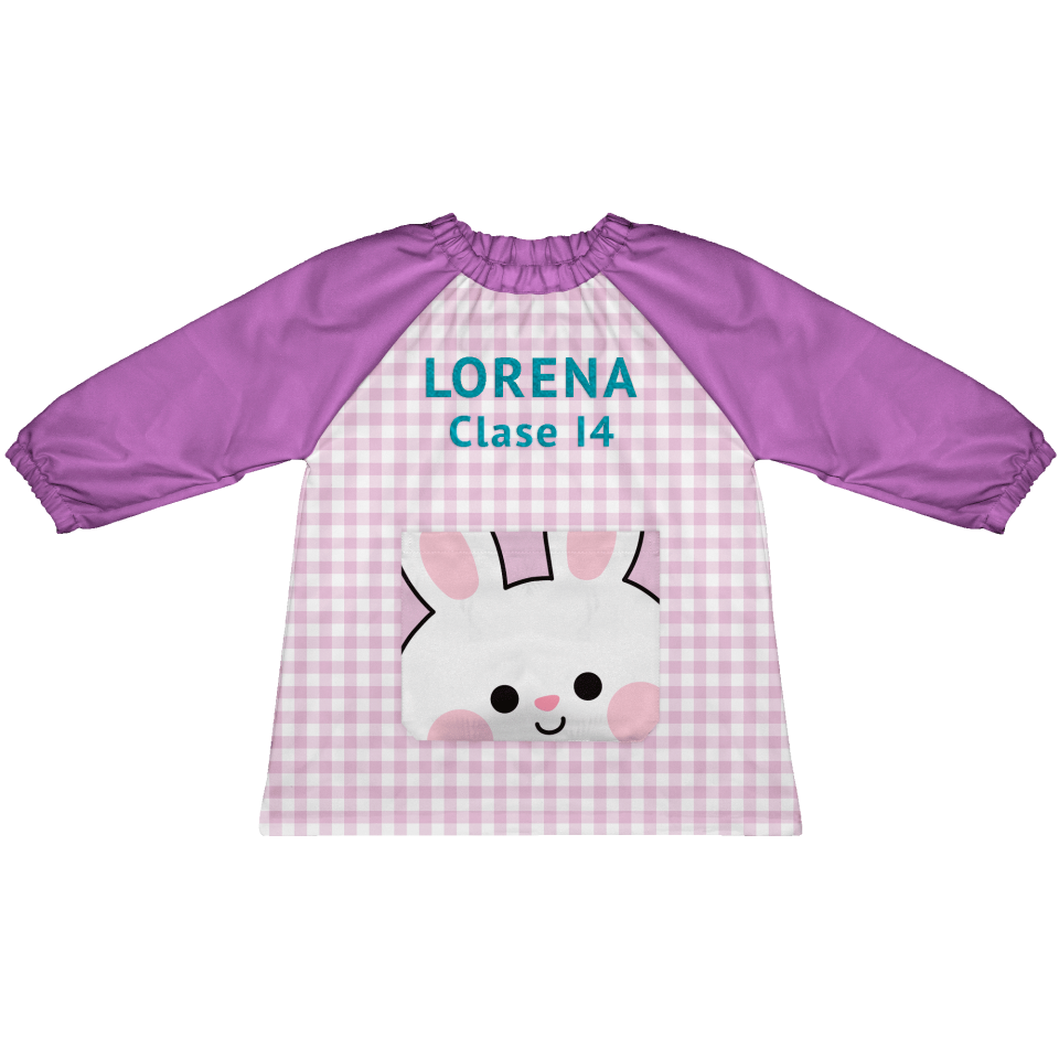 Bata Saco Conejo personalizada