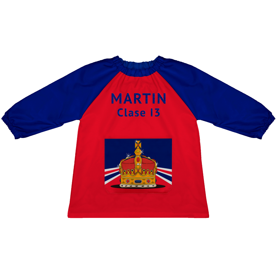 Bata Saco Queen personalizada