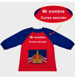 Bata Saco Queen personalizada