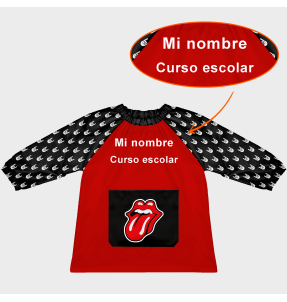 Bata Saco Rolling Stones personalizada