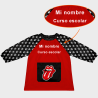Bata Saco Rolling Stones personalizada