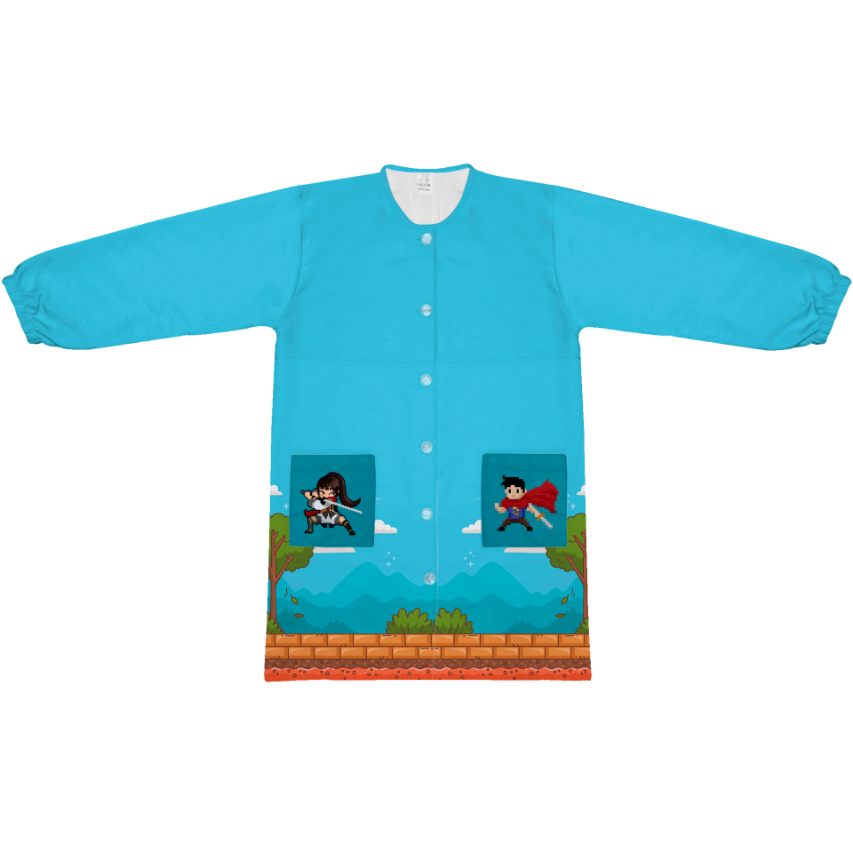 Bata sin Canesú Videojuego personalizada