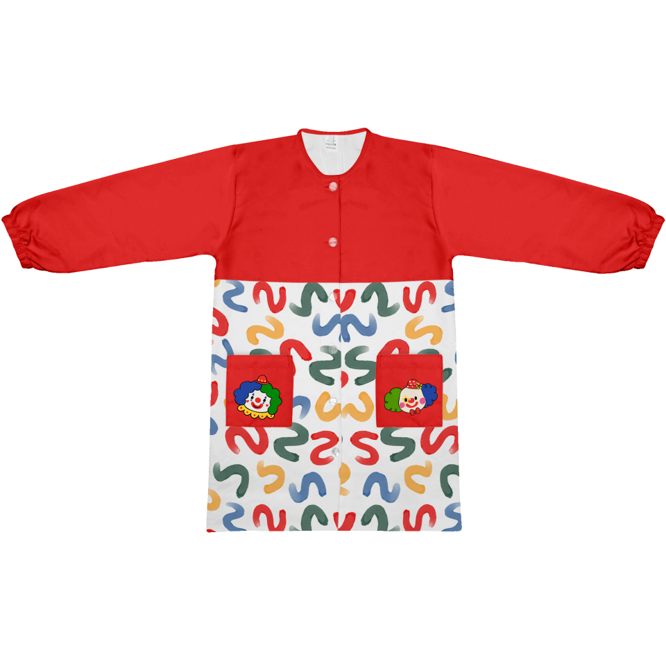 Bata con Canesú Circo personalizada