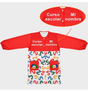 Bata con Canesú Circo personalizada