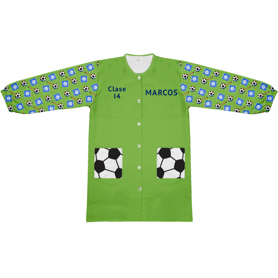 Bata sin Canesú Fútbol personalizada