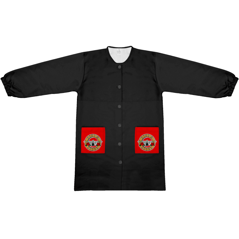 Bata sin Canesú Guns N' Roses  personalizada