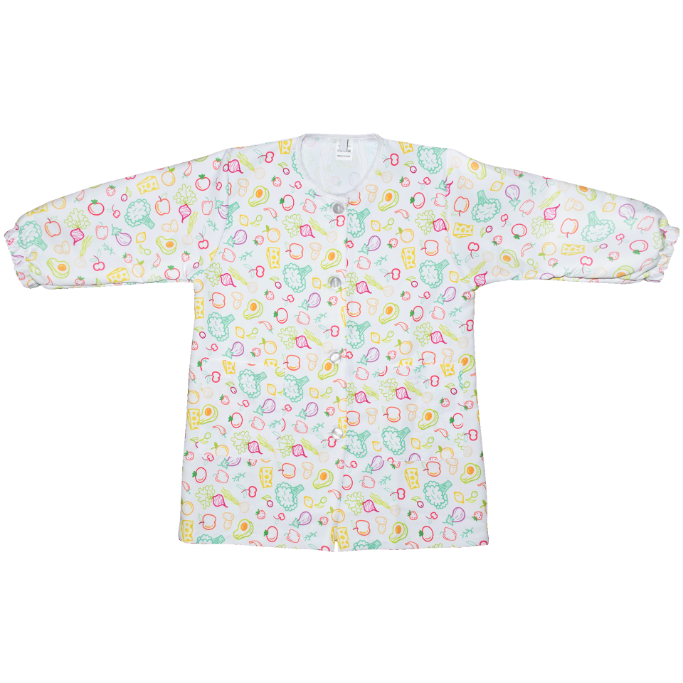 Bata sin Canesú Comida personalizada