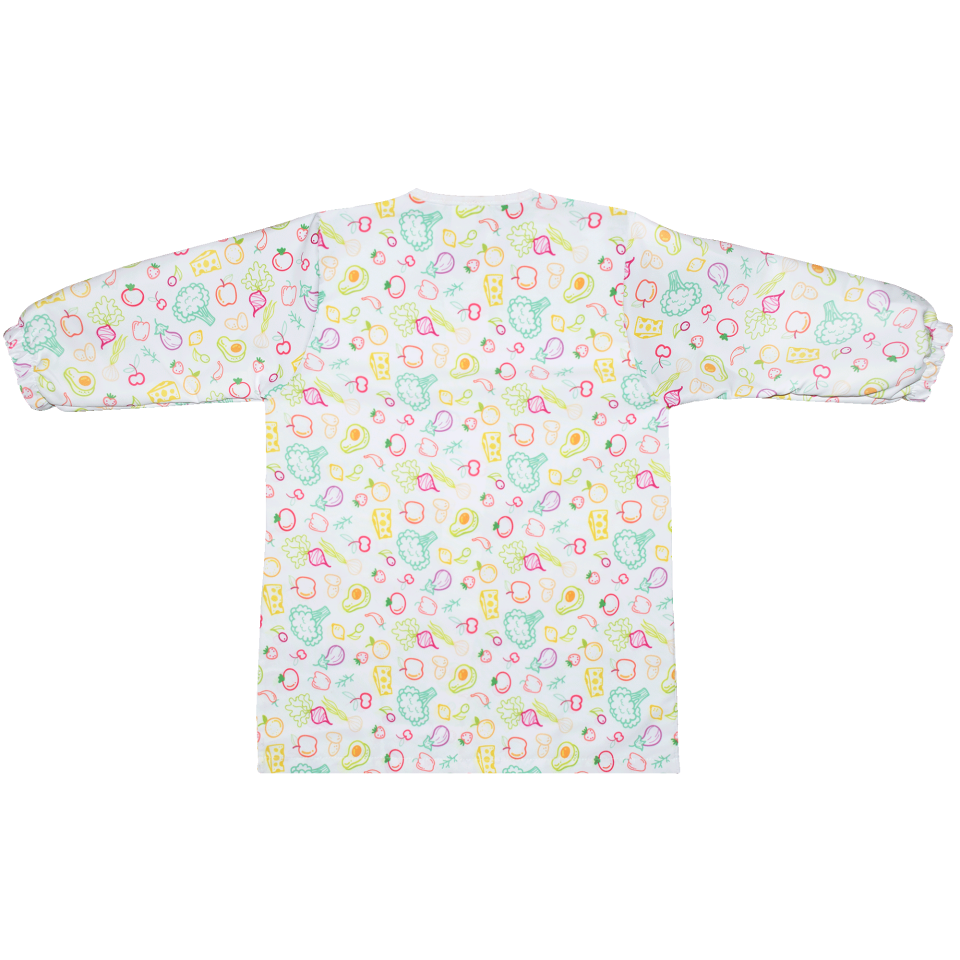 Bata sin Canesú Comida personalizada