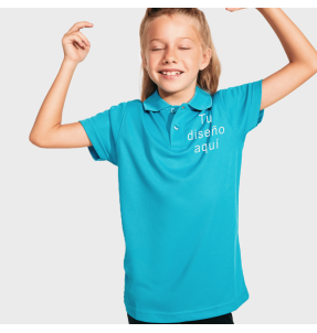Polo técnico infantil MONZHA personalizado