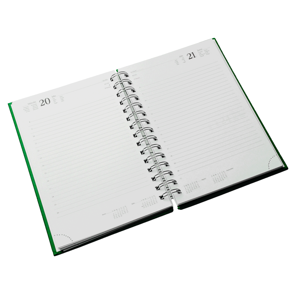 Agenda Hera 2026 A5 personalizada