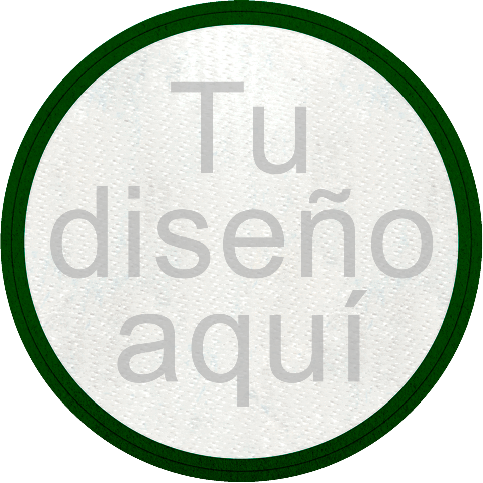 Parche Stick Flock, utiliza nuestras plantillas o tu diseño