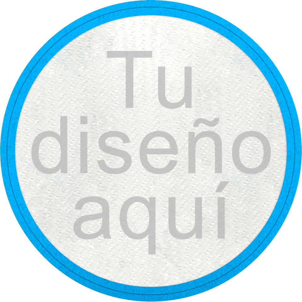 Parche Stick Flock, utiliza nuestras plantillas o tu diseño