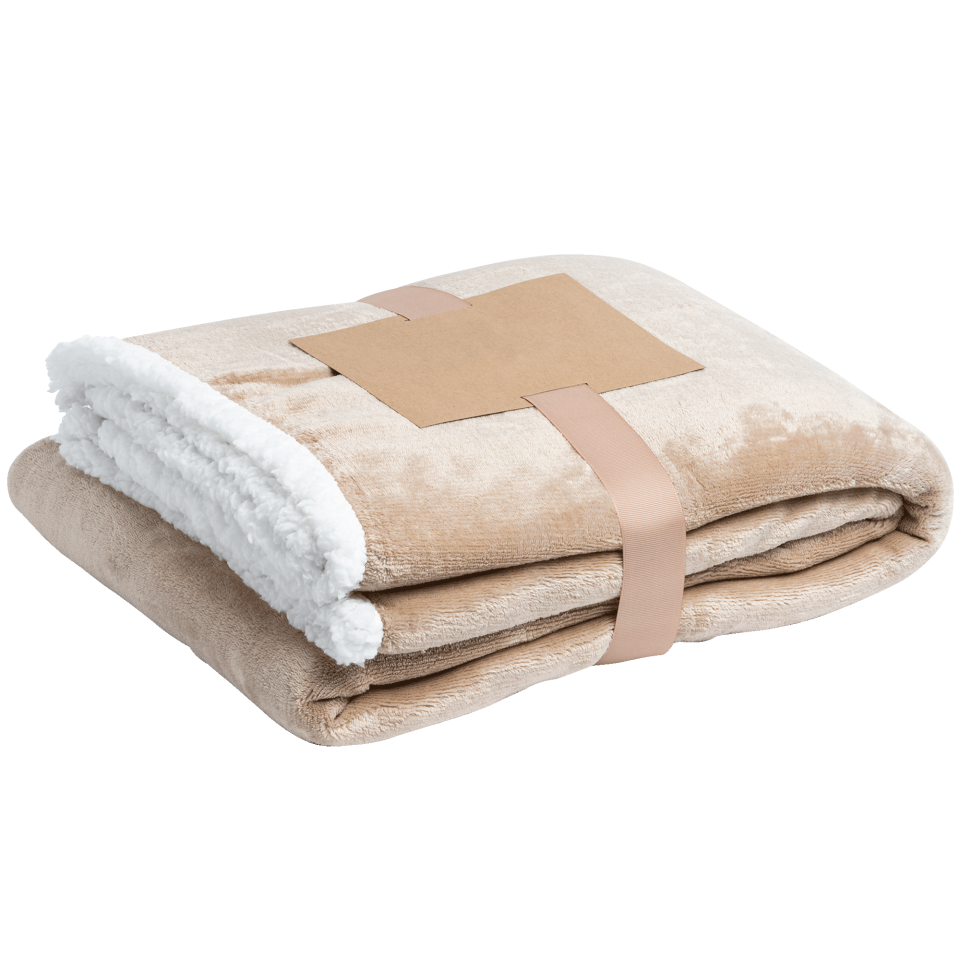 Manta con borreguillo talla XL personalizada