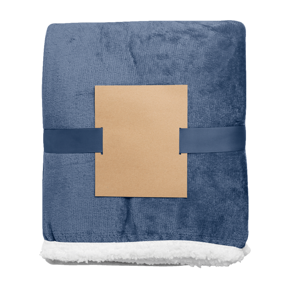 Manta con borreguillo talla XL personalizada