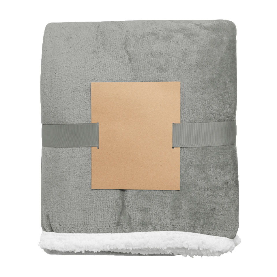 Manta con borreguillo talla XL personalizada