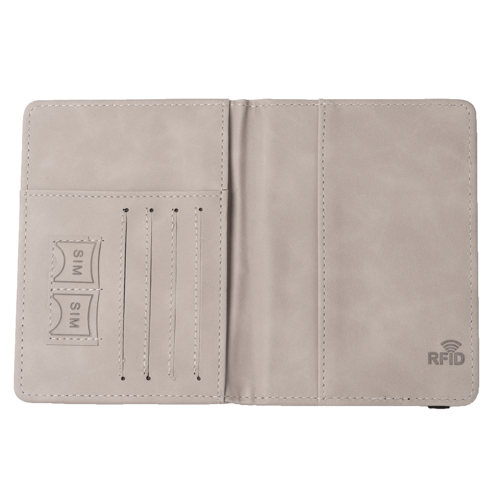 Funda para pasaporte MUNDI personalizada