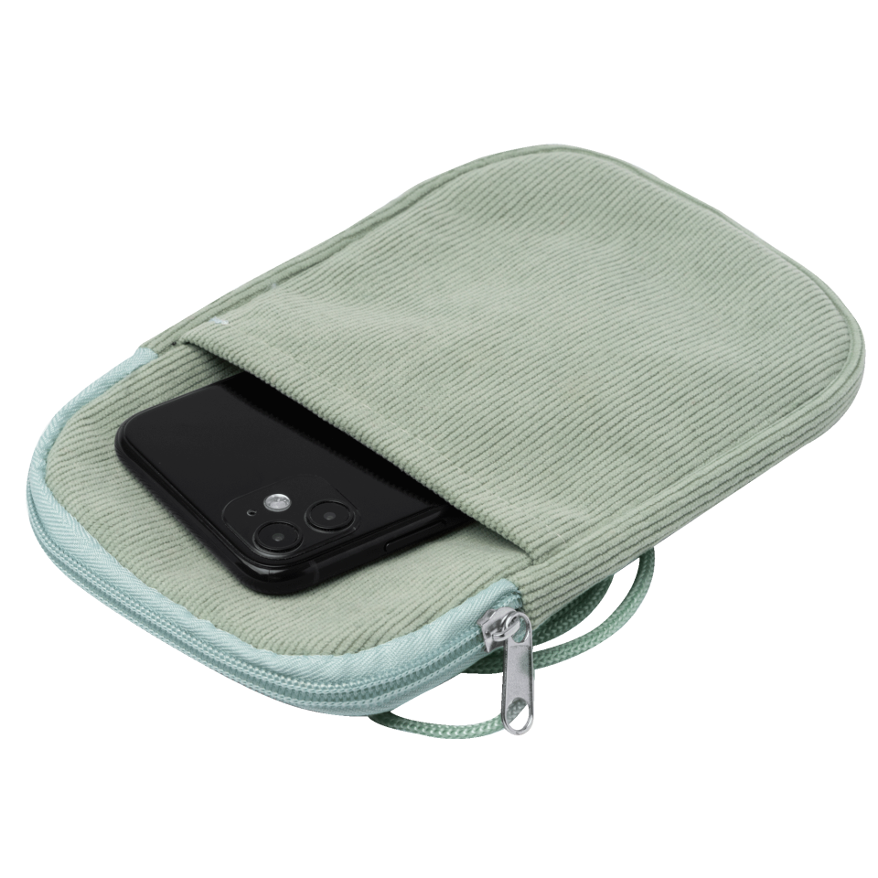 Portamóvil de pana BUSNIX personalizado