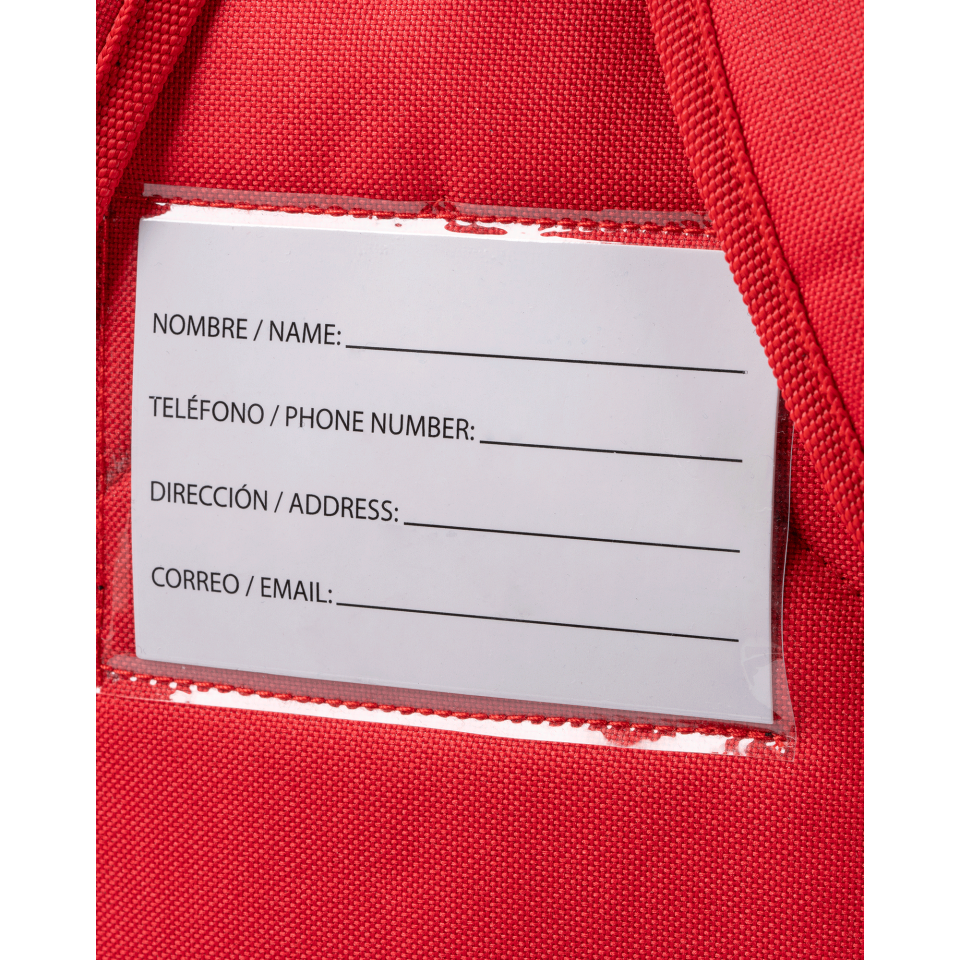 Mochila deportiva con zapatillero personalizada