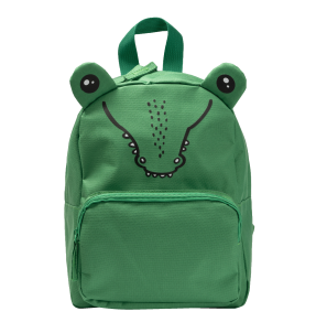 Mochila infantil cocodrilo personalizada