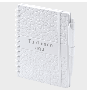 Libreta efecto piedra A5 DURAN personalizada
