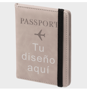 Funda para pasaporte MUNDI personalizada
