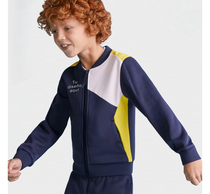 Chaqueta deportiva infantil LEROS personalizada