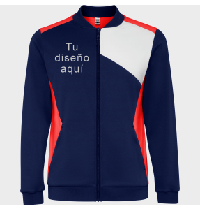 Chaqueta deportiva tallas grandes LEROS personalizada
